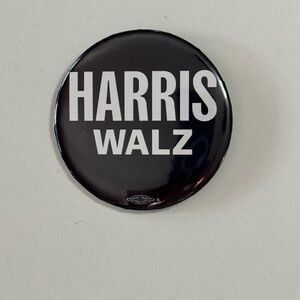 Harris Walz Button